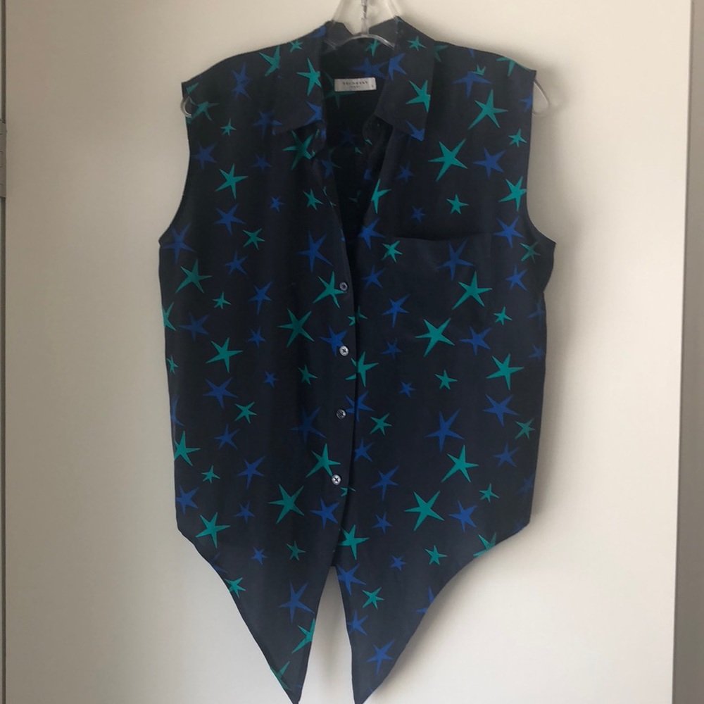 EQUIPMENT star blouse size S